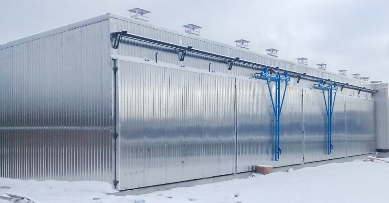 Конвективные сушильные камеры 25-200 м3
