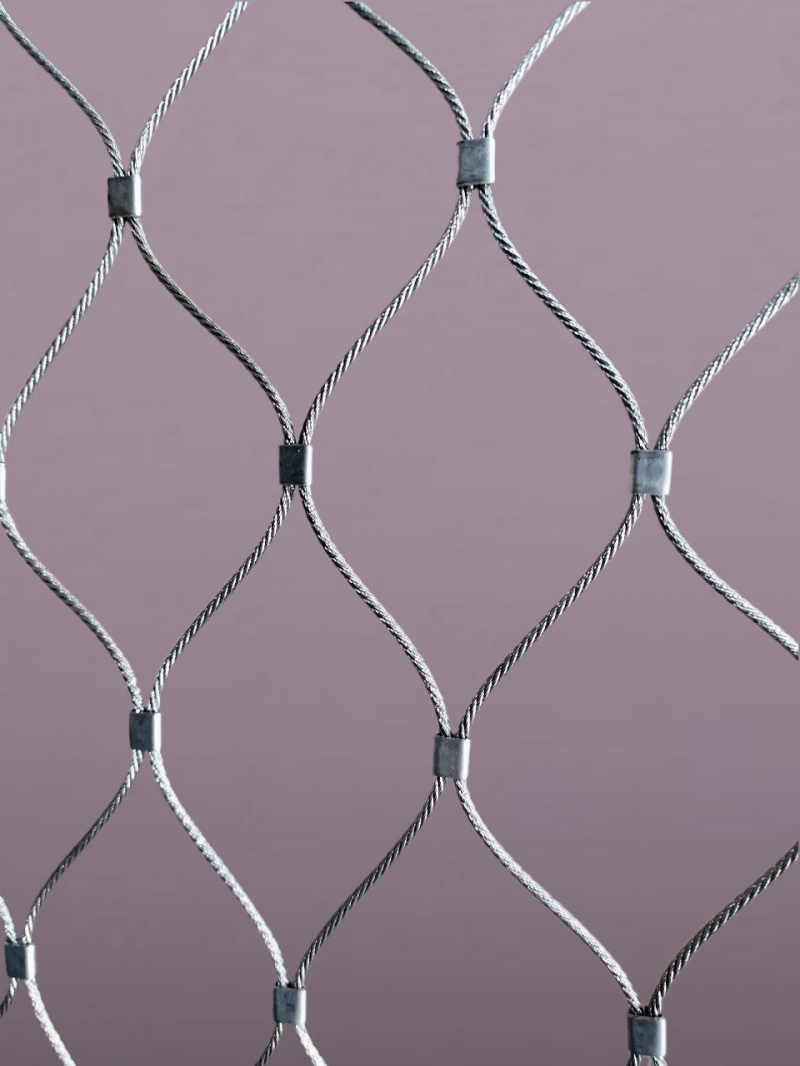 Сетка из троса нержавеющего