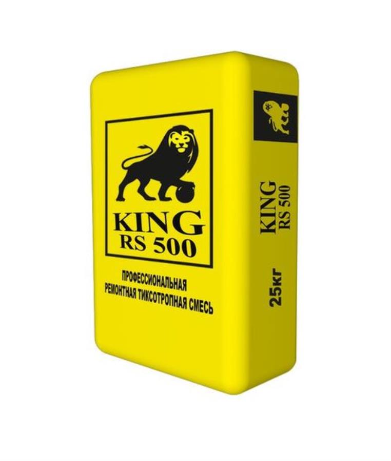 Ремонтная тиксотропная смесь для бетона King RS 500
